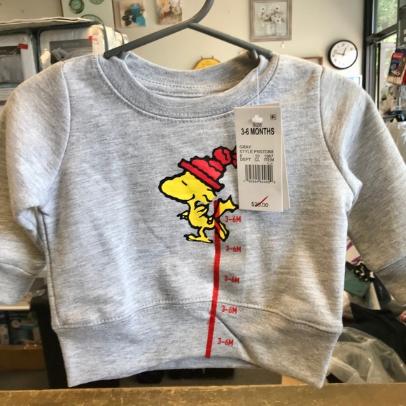 NWT Peanuts Woodstock Sweatshirt - Picture 1 of 3